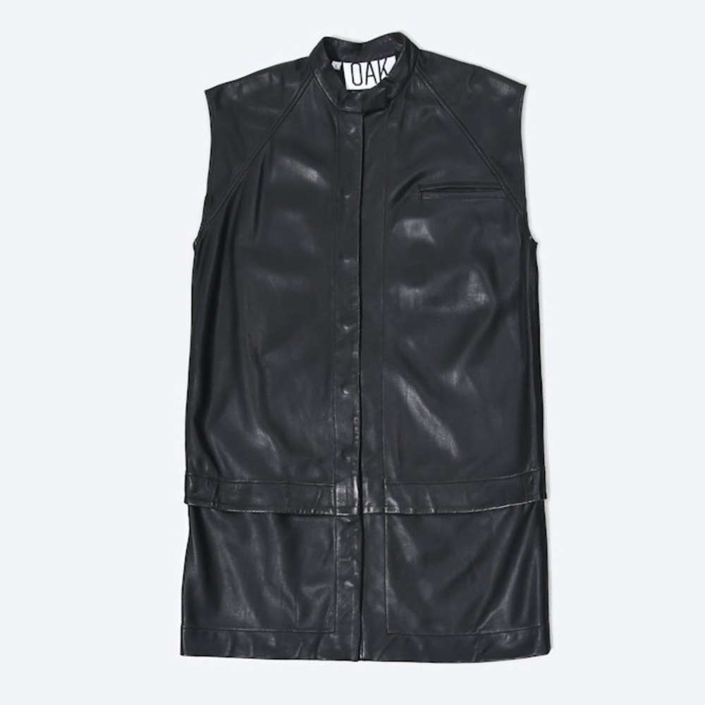 UNIQUE: leather dress